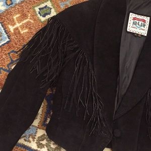 OUTERWEAR▪️ VINTAGE SUEDE FRINGE
